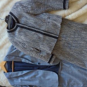 Ann Taylor and Banana Republic skirt suits size 4